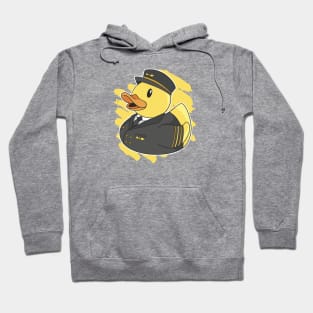 Cute Pilot Rubber Duckie // Bath Toy Duck Hoodie